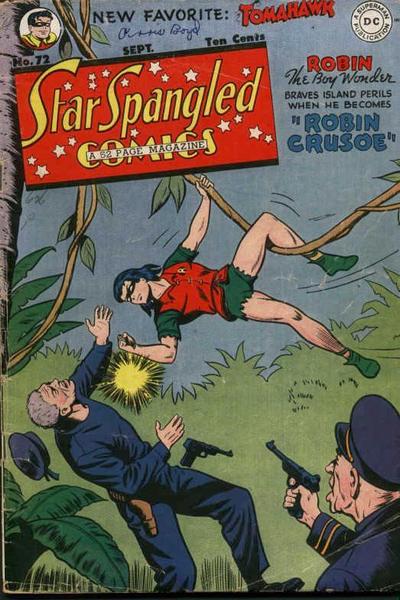 Cover for Star Spangled Comics (DC, 1941 series) #72