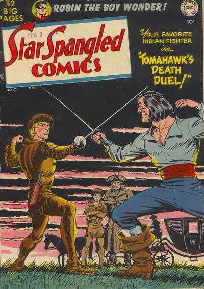 Cover for Star Spangled Comics (DC, 1941 series) #103