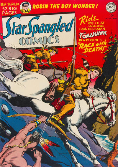 Cover for Star Spangled Comics (DC, 1941 series) #104