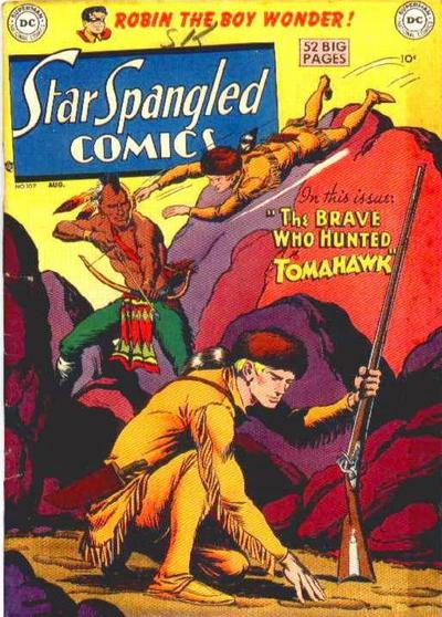 Cover for Star Spangled Comics (DC, 1941 series) #107