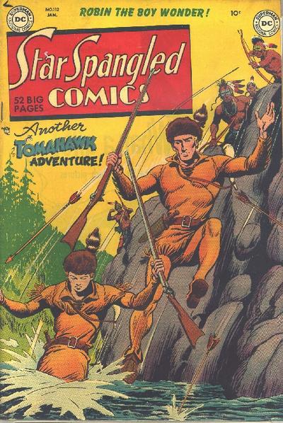 Cover for Star Spangled Comics (DC, 1941 series) #112