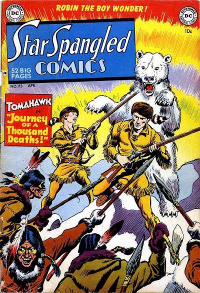 Cover for Star Spangled Comics (DC, 1941 series) #115