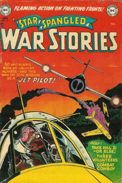 Cover for Star Spangled War Stories (DC, 1952 series) #5