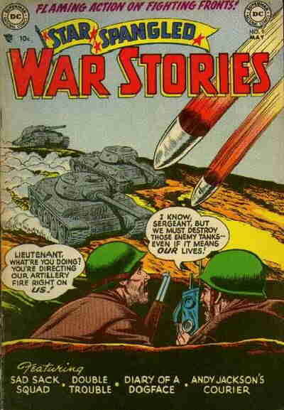 Cover for Star Spangled War Stories (DC, 1952 series) #9