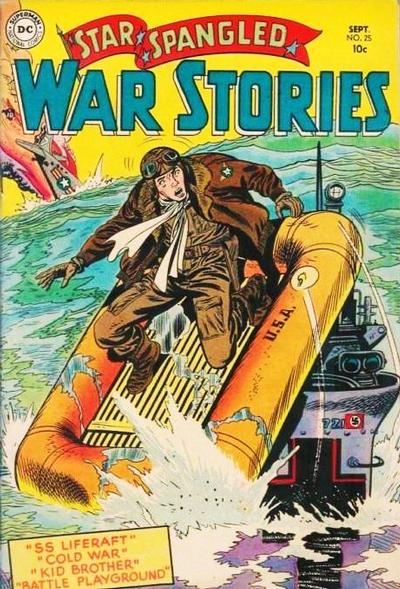 Cover for Star Spangled War Stories (DC, 1952 series) #25