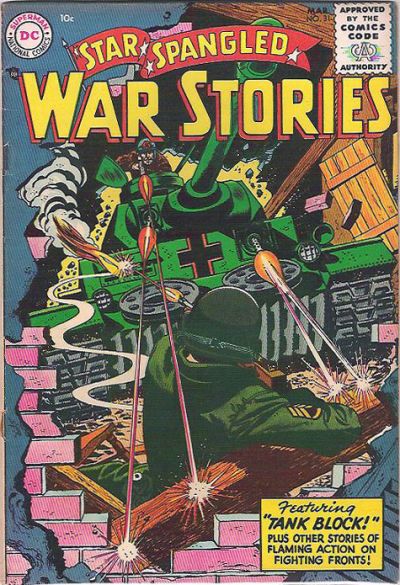 Cover for Star Spangled War Stories (DC, 1952 series) #31