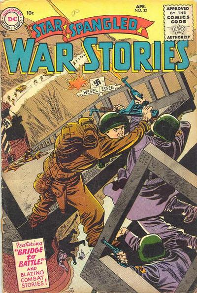 Cover for Star Spangled War Stories (DC, 1952 series) #32