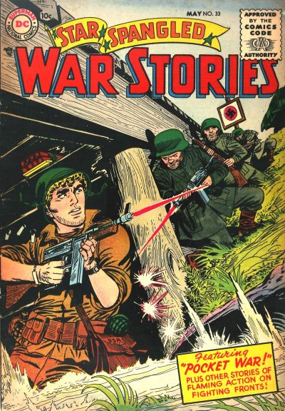 Cover for Star Spangled War Stories (DC, 1952 series) #33