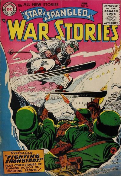 Cover for Star Spangled War Stories (DC, 1952 series) #34