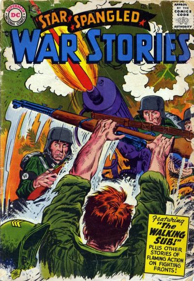 Cover for Star Spangled War Stories (DC, 1952 series) #56