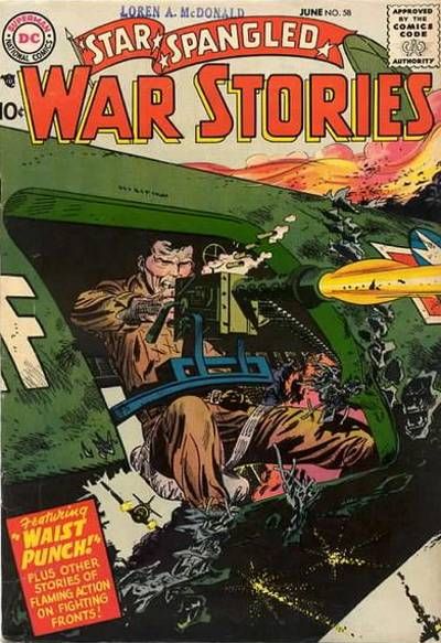 Cover for Star Spangled War Stories (DC, 1952 series) #58