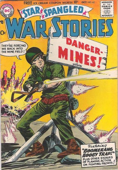 Cover for Star Spangled War Stories (DC, 1952 series) #62