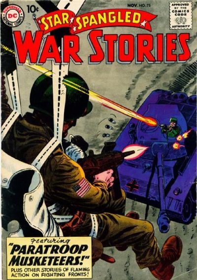 Cover for Star Spangled War Stories (DC, 1952 series) #75