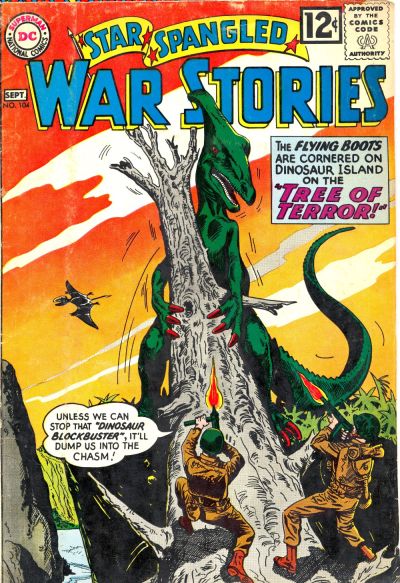 Cover for Star Spangled War Stories (DC, 1952 series) #104