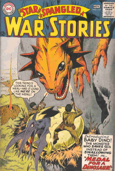 Cover for Star Spangled War Stories (DC, 1952 series) #117