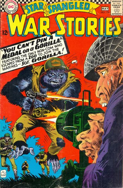 Cover for Star Spangled War Stories (DC, 1952 series) #126
