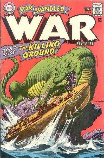 Cover for Star Spangled War Stories (DC, 1952 series) #134