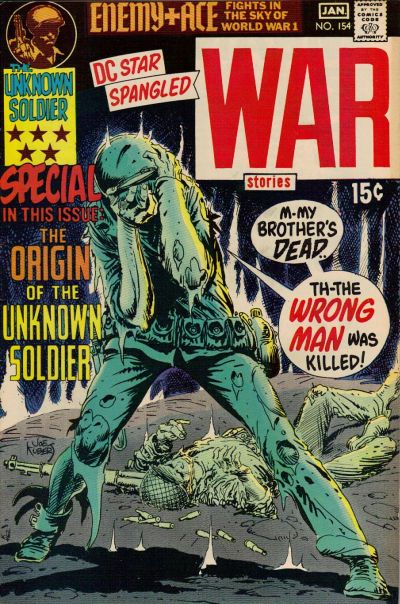 Cover for Star Spangled War Stories (DC, 1952 series) #154