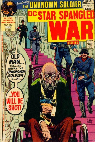 Cover for Star Spangled War Stories (DC, 1952 series) #163