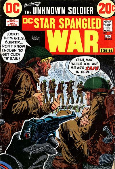 Cover for Star Spangled War Stories (DC, 1952 series) #166