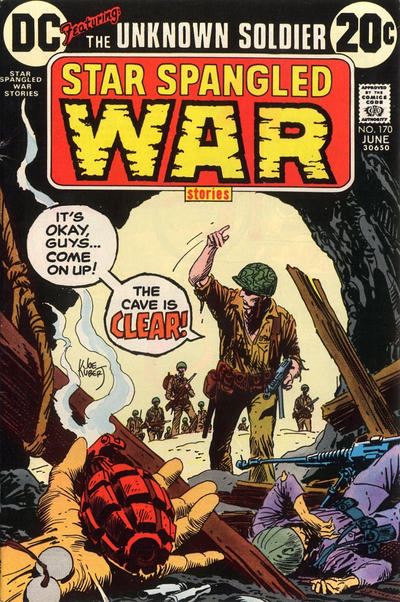 Cover for Star Spangled War Stories (DC, 1952 series) #170