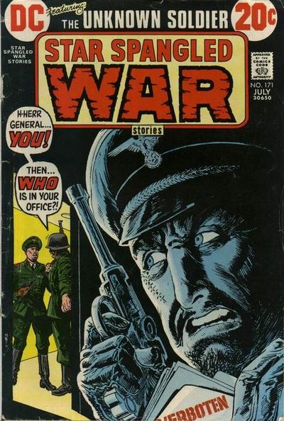 Cover for Star Spangled War Stories (DC, 1952 series) #171