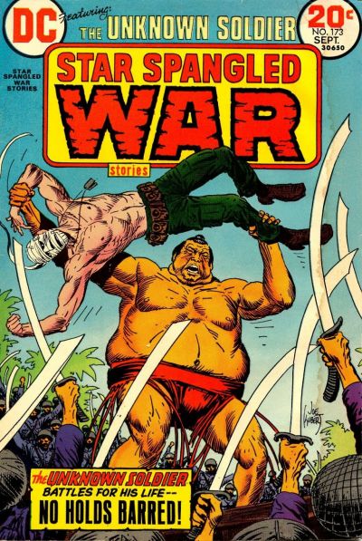 Cover for Star Spangled War Stories (DC, 1952 series) #173