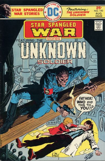 Cover for Star Spangled War Stories (DC, 1952 series) #190