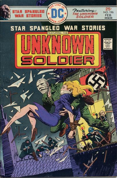 Cover for Star Spangled War Stories (DC, 1952 series) #196