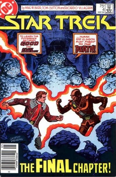 Cover for Star Trek (DC, 1984 series) #4 [Newsstand]