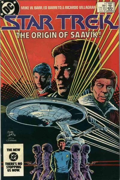 Cover for Star Trek (DC, 1984 series) #7 [Direct]