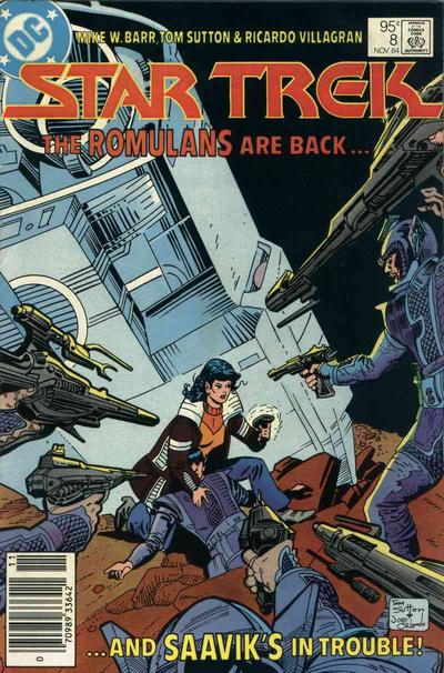 Cover for Star Trek (DC, 1984 series) #8 [Canadian]