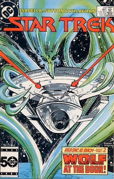 Cover for Star Trek (DC, 1984 series) #23 [Direct]