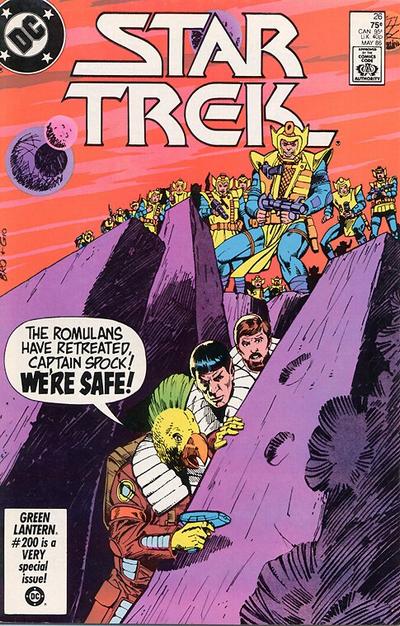 Cover for Star Trek (DC, 1984 series) #26 [Direct]