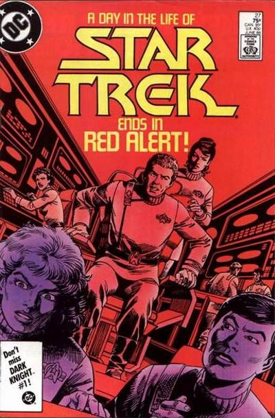 Cover for Star Trek (DC, 1984 series) #27 [Direct]