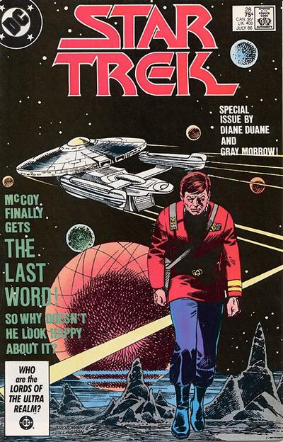 Cover for Star Trek (DC, 1984 series) #28 [Direct]