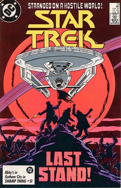 Cover for Star Trek (DC, 1984 series) #29 [Direct]