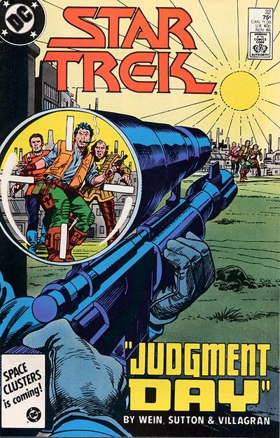 Cover for Star Trek (DC, 1984 series) #32 [Direct]