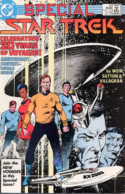 Cover for Star Trek (DC, 1984 series) #33 [Direct]