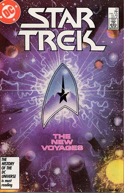 Cover for Star Trek (DC, 1984 series) #37 [Direct]