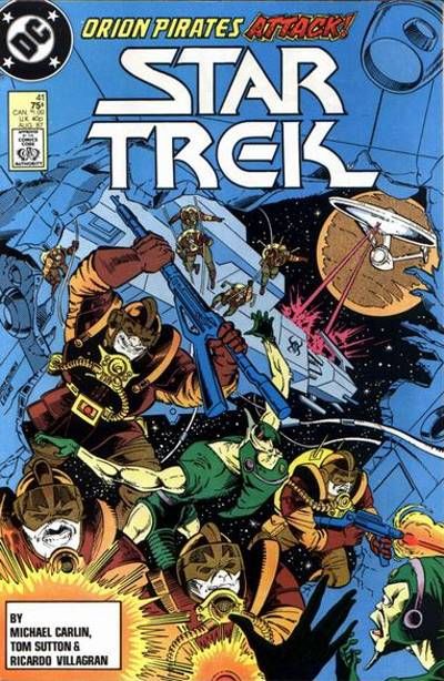 Cover for Star Trek (DC, 1984 series) #41 [Direct]