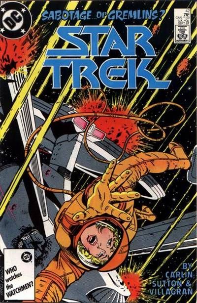 Cover for Star Trek (DC, 1984 series) #42 [Direct]