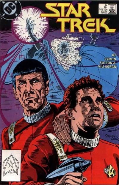 Cover for Star Trek (DC, 1984 series) #44 [Direct]
