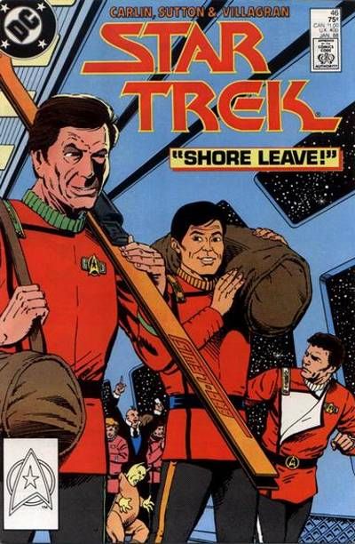 Cover for Star Trek (DC, 1984 series) #46 [Direct]