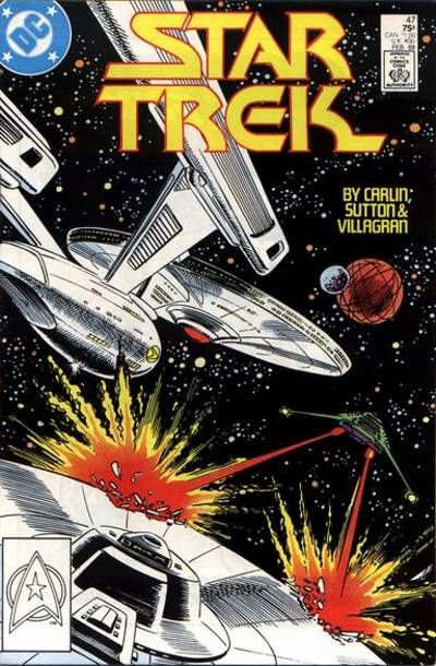 Cover for Star Trek (DC, 1984 series) #47 [Direct]