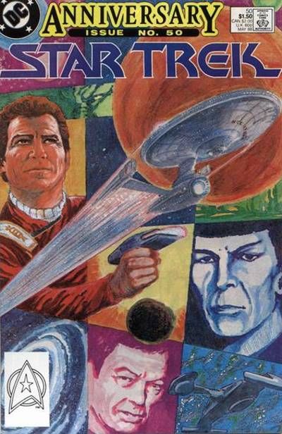 Cover for Star Trek (DC, 1984 series) #50 [Direct]