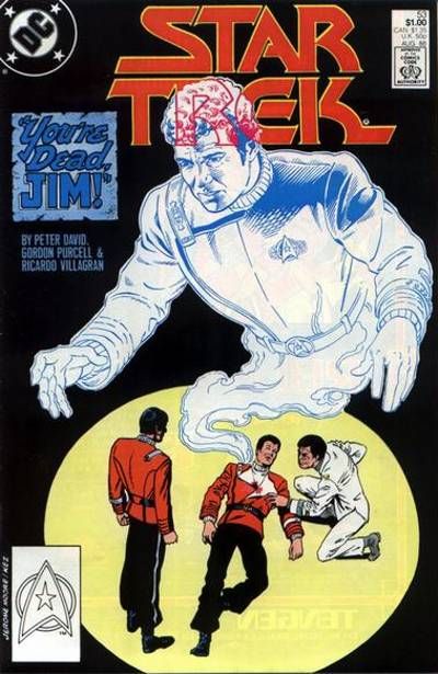 Cover for Star Trek (DC, 1984 series) #53 [Direct]