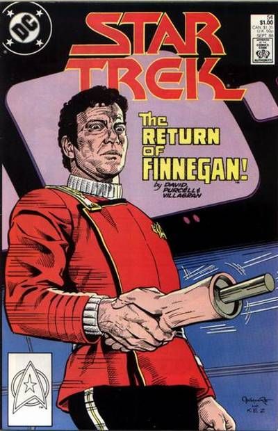 Cover for Star Trek (DC, 1984 series) #54 [Direct]