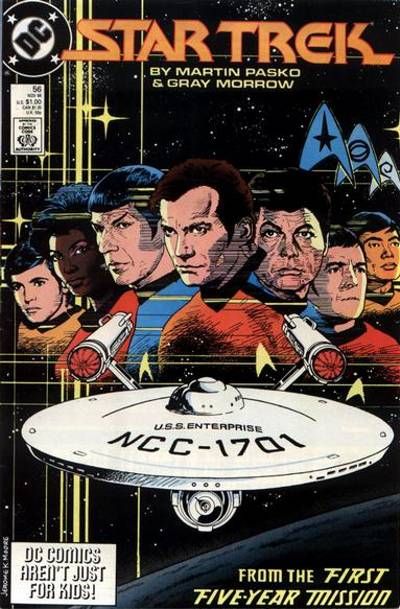 Cover for Star Trek (DC, 1984 series) #56 [Direct]