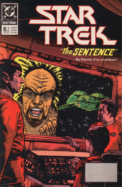 Cover for Star Trek (DC, 1989 series) #2 [Direct]